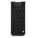 Capa em pele Samsung Galaxy Fold - Negre poudro - Couture