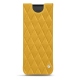 Funda de piel Samsung Galaxy Fold - Jaune soulèu - Couture
