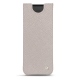 Funda de piel Samsung Galaxy Fold - Taupe innocent