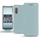 Sony Xperia 5 leather case - Bleu ciel ( Nappa - Pantone 277C ) 