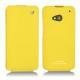 Custodia in pelle HTC One  - Jaune fluo