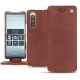 Capa em pele Sony Xperia 5 - Passion vintage ( Glutton - Red ) 