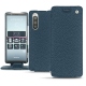 Sony Xperia 5 leather case - Indigo ( Pantone 303U ) 
