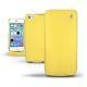 Apple iPhone 5S  leather case - Jaune fluo