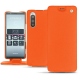 Capa em pele Sony Xperia 5 - Orange fluo