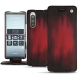Capa em pele Sony Xperia 5 - Rouge Patine
