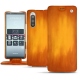 Capa em pele Sony Xperia 5 - Orange Patine