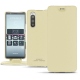 Custodia in pelle Sony Xperia 5 - Beige PU