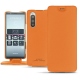 Housse cuir Sony Xperia 5 - Orange PU