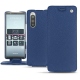 Custodia in pelle Sony Xperia 5 - Bleu frisson