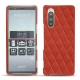 Coque cuir Sony Xperia 5 - Arange clouquié - Couture