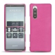 Coque cuir Sony Xperia 5 - Rose BB