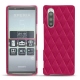 Funda de piel Sony Xperia 5 - Rose fluo - Couture
