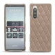 レザーケース Sony Xperia 5 - Taupe vintage - Couture