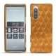 Sony Xperia 5 leather cover - Or Maïa - Couture