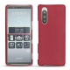 Funda de piel Sony Xperia 5 - Rouge passion