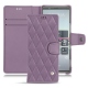 Capa em pele Sony Xperia 5 - Lilas - Couture ( Nappa - Pantone 2645U ) 