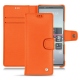 Funda de piel Sony Xperia 5 - Orange fluo