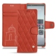 Capa em pele Sony Xperia 5 - Arange clouquié - Couture
