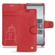 Housse cuir Sony Xperia 5 - Rouge troupelenc