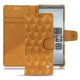 Sony Xperia 5 leather case - Or Maïa - Couture