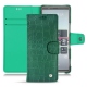 Funda de piel Sony Xperia 5 - Crocodile pino