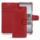 Custodia in pelle Sony Xperia 5 - Rouge PU