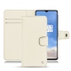 Housse cuir OnePlus 7T - Blanc ( Nappa - White ) 