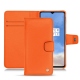 Custodia in pelle OnePlus 7T - Orange fluo