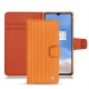 Lederschutzhülle OnePlus 7T - Abaca arancio