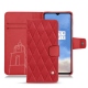Funda de piel OnePlus 7T - Rouge troupelenc - Couture