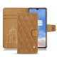 OnePlus 7T leather case - Castan esparciate - Couture