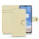 Funda de piel OnePlus 7T - Beige PU