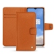 Capa em pele OnePlus 7T - Orange vibrant