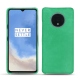 Capa em pele OnePlus 7T - Menthe vintage ( Pantone 562C ) 