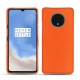 가죽 커버 OnePlus 7T - Orange fluo