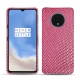 가죽 커버 OnePlus 7T - Serpent ciclamino