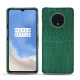 Custodia in pelle OnePlus 7T - Crocodile pino