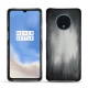 Coque cuir OnePlus 7T - Gris Patine