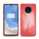 Coque cuir OnePlus 7T - Rose Patine