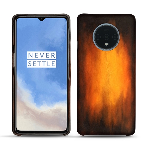 硬质真皮保护套 OnePlus 7TFauve Patine