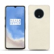 OnePlus 7T leather cover - Blanc escumo