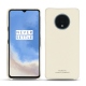 Lederschutzhülle OnePlus 7T - Blanc PU