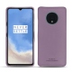Capa em pele OnePlus 7T - Lilas PU
