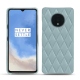 Custodia in pelle OnePlus 7T - Bleu ciel - Couture ( Nappa - Pantone 277C ) 