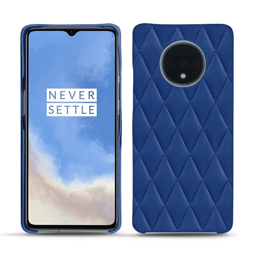 Protections premium - housses, coques, étuis - pour Oneplus 7TBleu océan - Couture ( Nappa - Pantone #15458a) 
