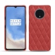가죽 커버 OnePlus 7T - Cerise vintage - Couture