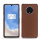 Funda de piel OnePlus 7T - Marron délicat