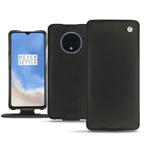 OnePlus 7T leather case - Noir ( Nappa - Black ) 