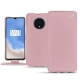 OnePlus 7T leather case - Rose ( Nappa - Pantone 2365C ) 